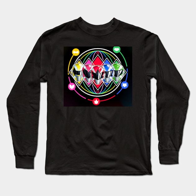 V-Man ! Ready ! Long Sleeve T-Shirt by Special Squadron V-Man